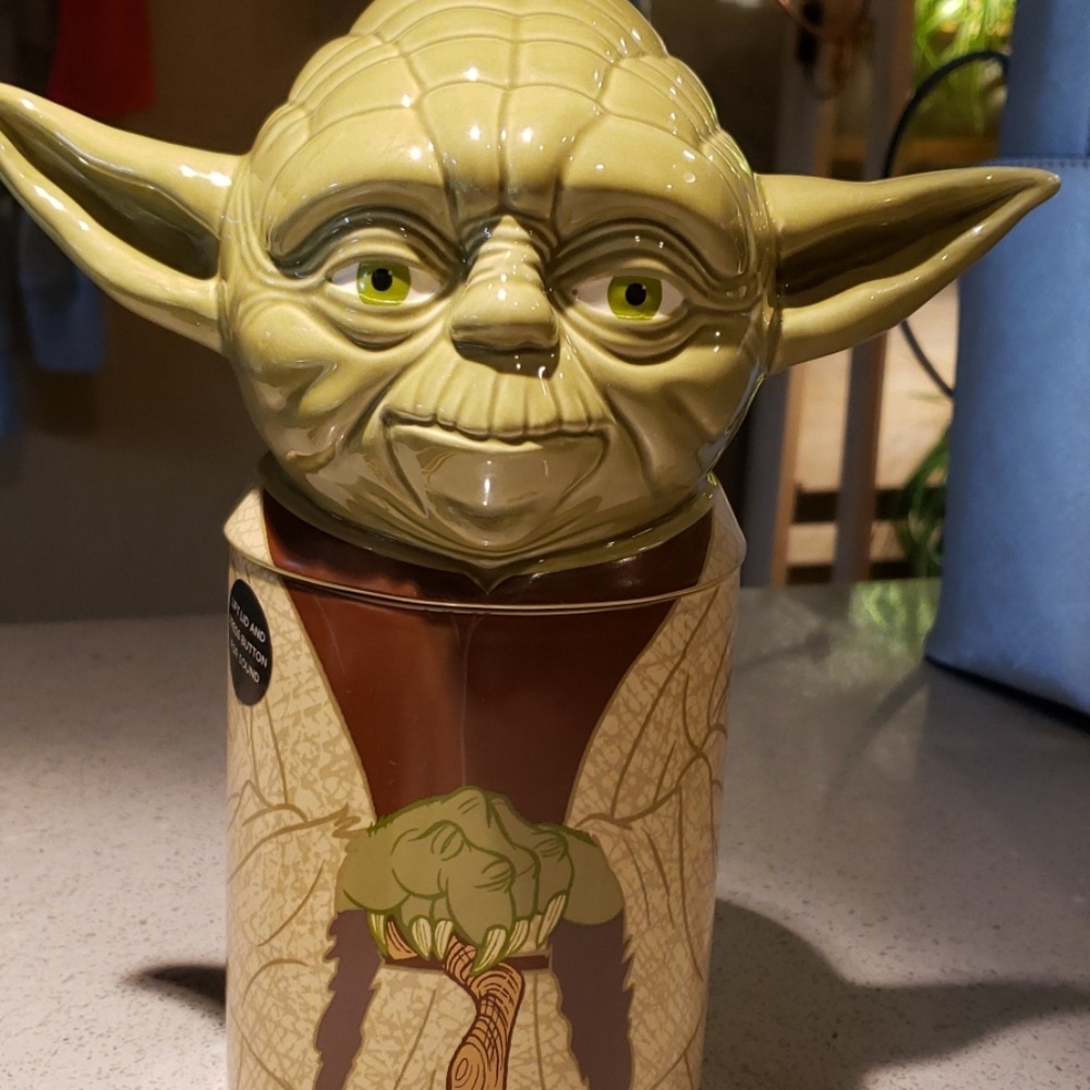 Yoda cookie jar